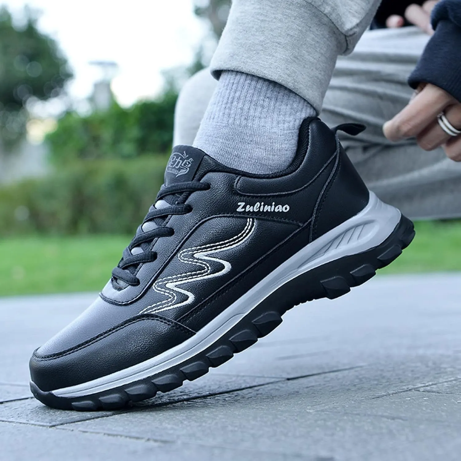 Mens Athletic Shoes Men's Sneakers Slip on Shoe for Men Shoe for Men Lightweight Sport Sneaker