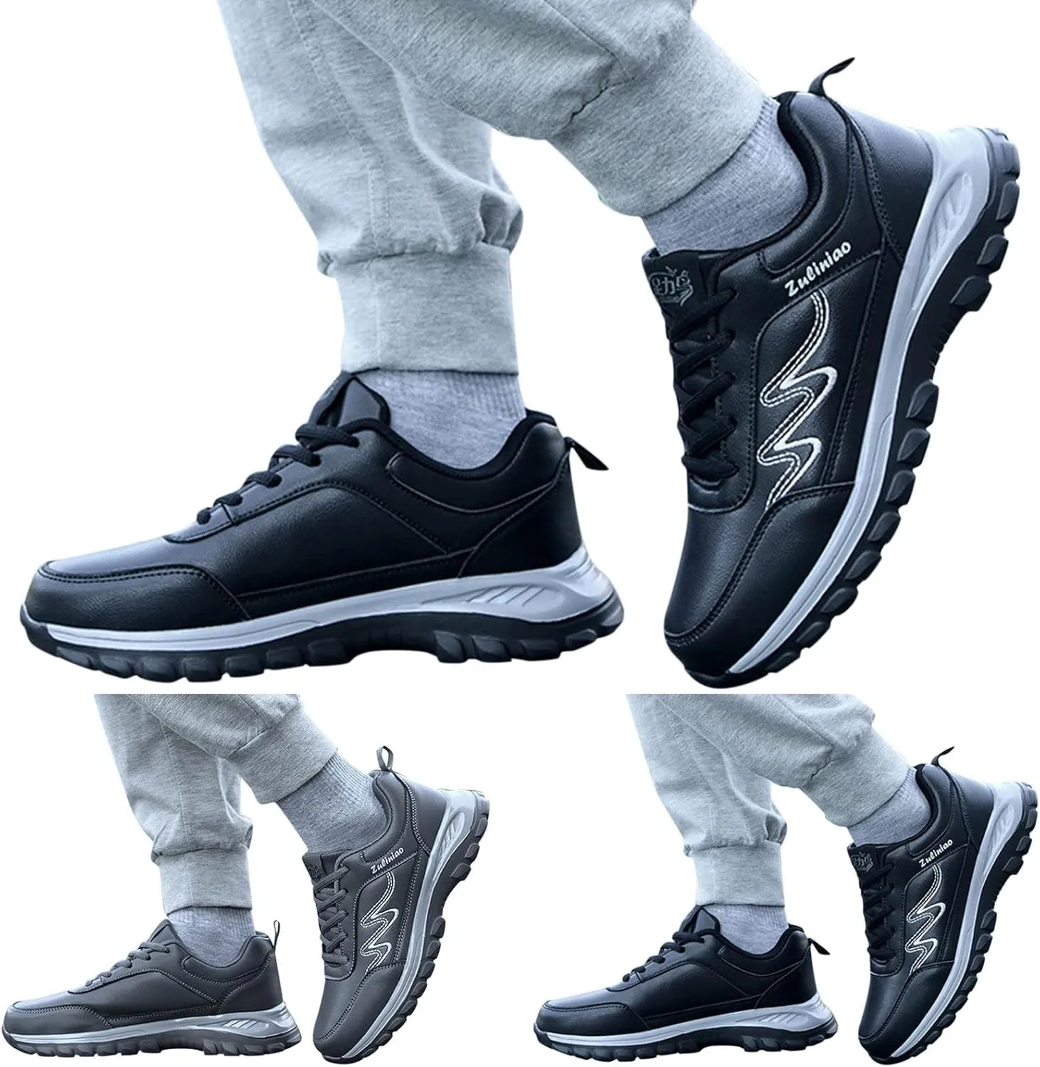 Mens Athletic Shoes Men's Sneakers Slip on Shoe for Men Shoe for Men Lightweight Sport Sneaker