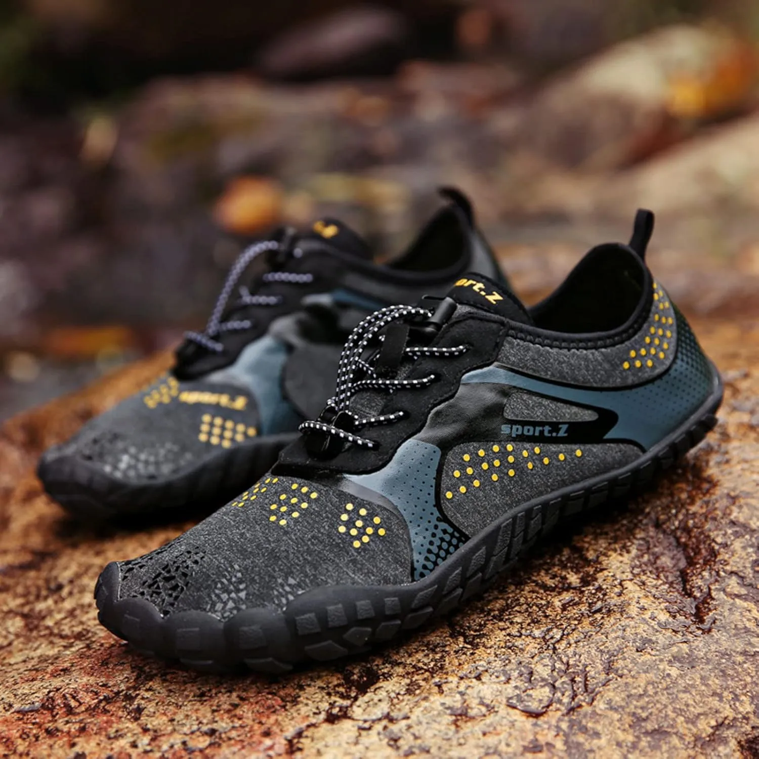 Men's Breathable Stretch Workout Shoes Breathable Casual Comfortable Walking Sneaker Comfortable Stretch Shoes