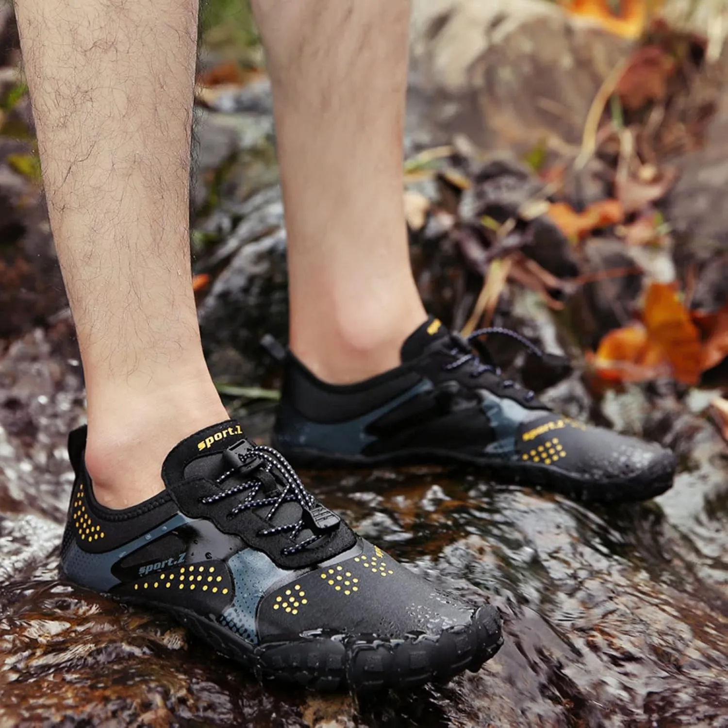 Men's Breathable Stretch Workout Shoes Breathable Casual Comfortable Walking Sneaker Comfortable Stretch Shoes