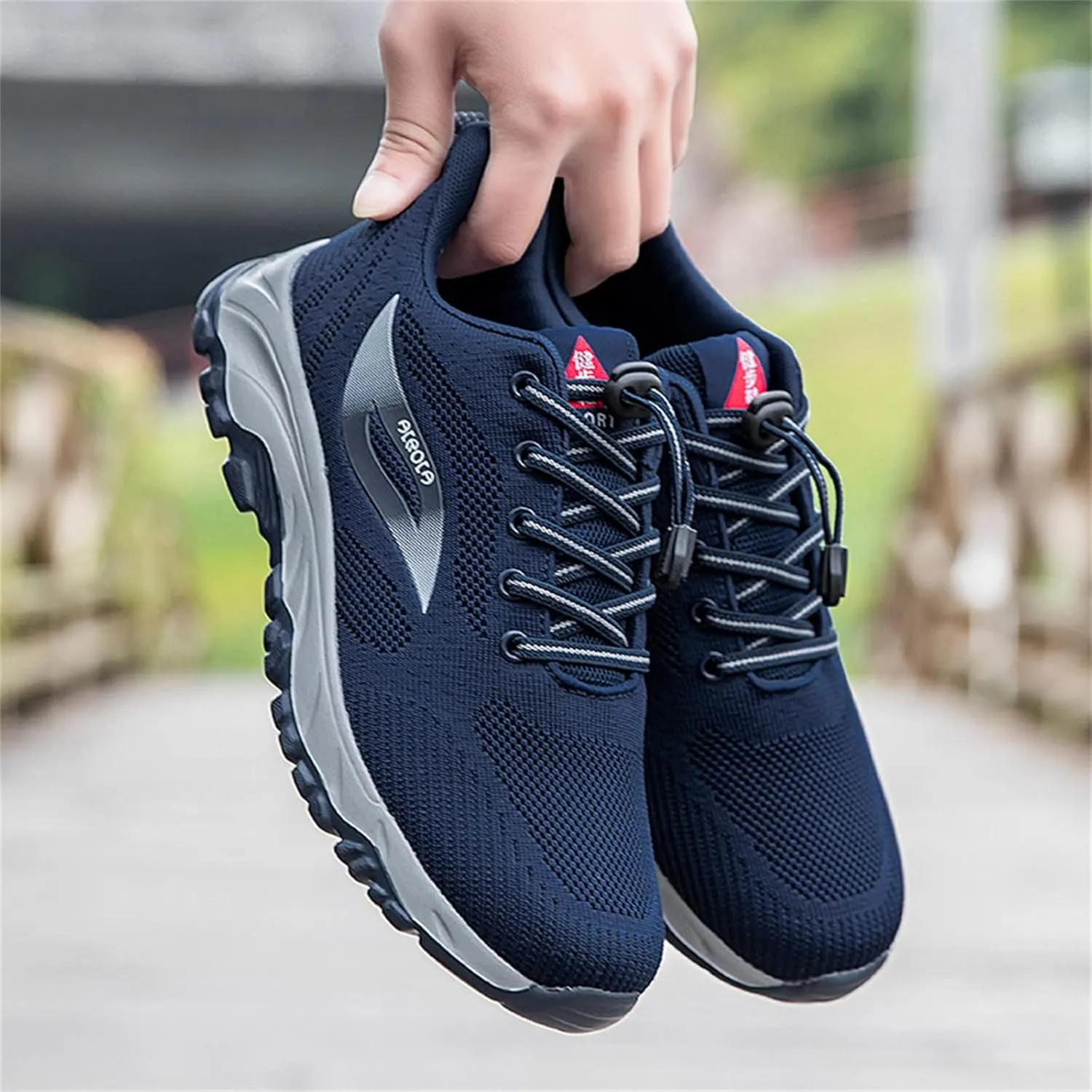 Men's Business Casual Shoes Comfortable Breathable Lightweight Tennis Shoe Casual Soft Flat Soled Walking Shoes