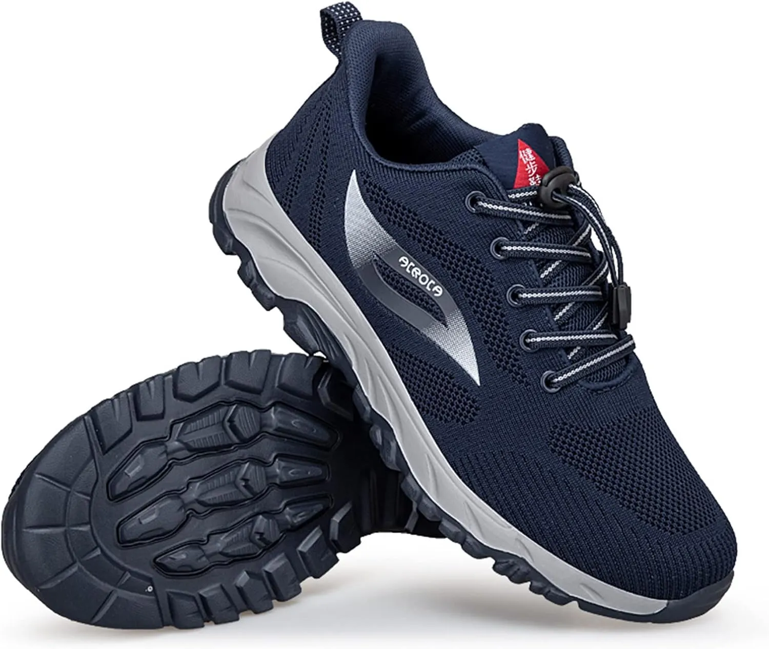 Men's Business Casual Shoes Comfortable Breathable Lightweight Tennis Shoe Casual Soft Flat Soled Walking Shoes