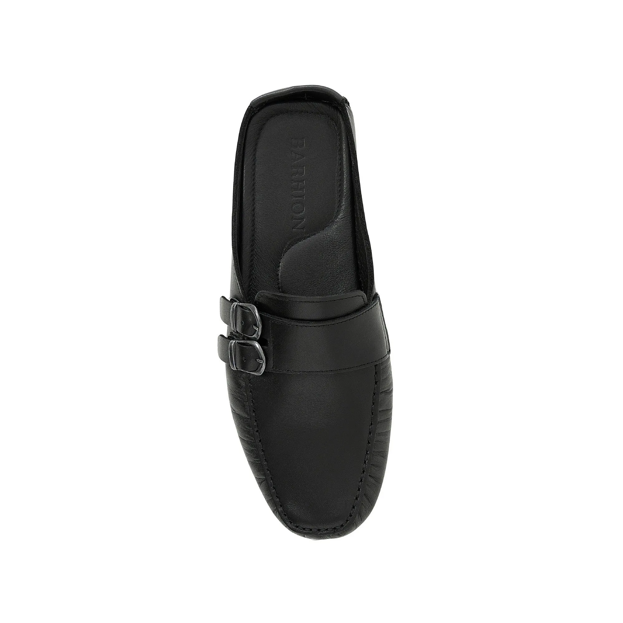 Men's Calf Leather Handmade Driving Shoes M11000