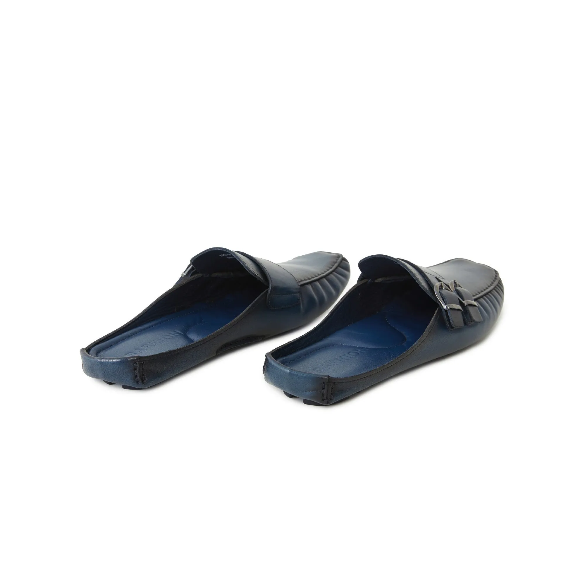 Men's Calf Leather Handmade Driving Shoes M11000