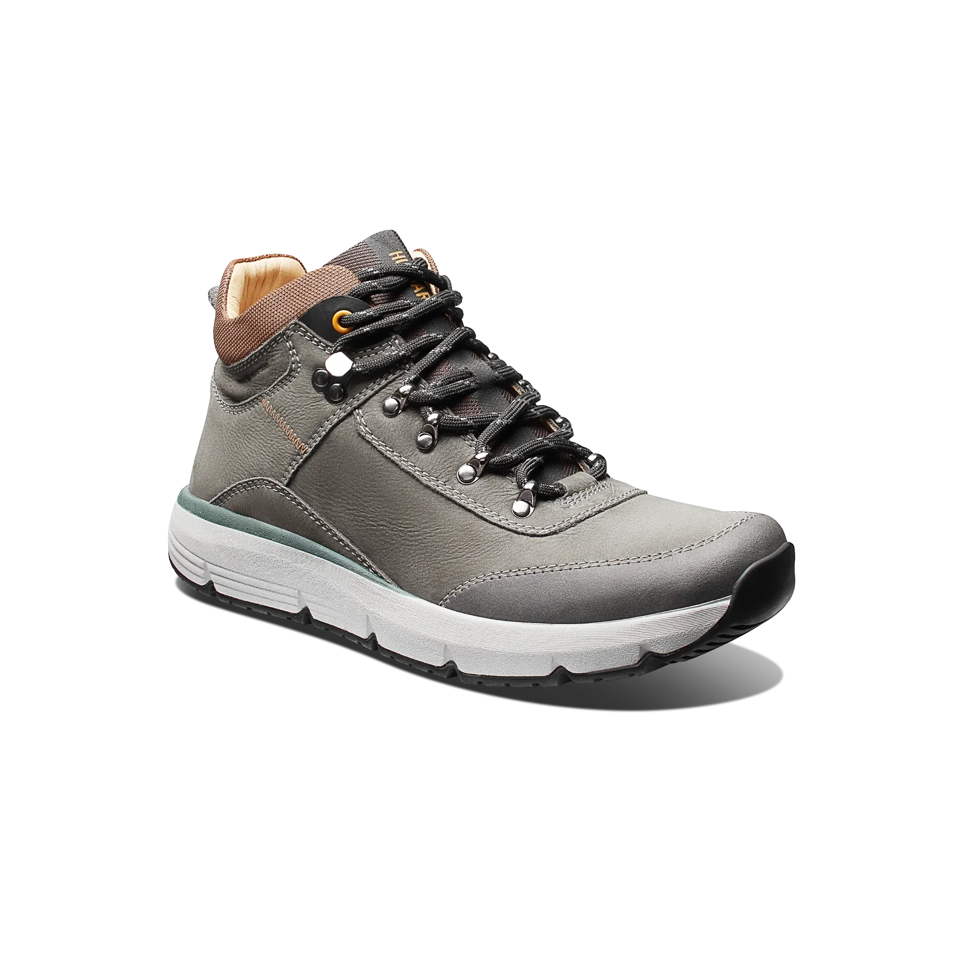 baby Men's Camino Hiker-Charcoal Nubuck | Samuel Hubbard