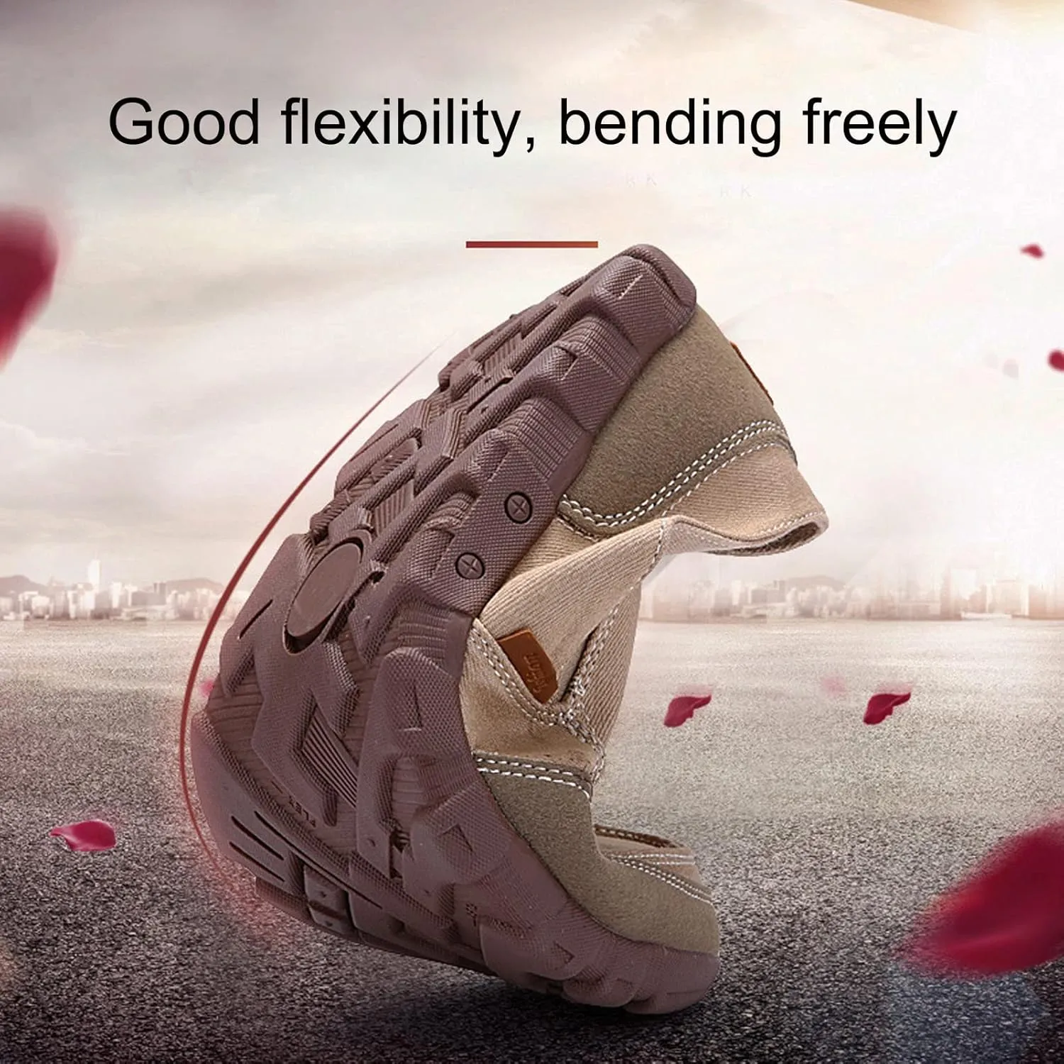 Men's Canvas Slip On Boat Shoes Deck Shoes,Casual Vintage Non-Slip Lightweight Breathable Arch Support Loafers Walking Driving Shoes