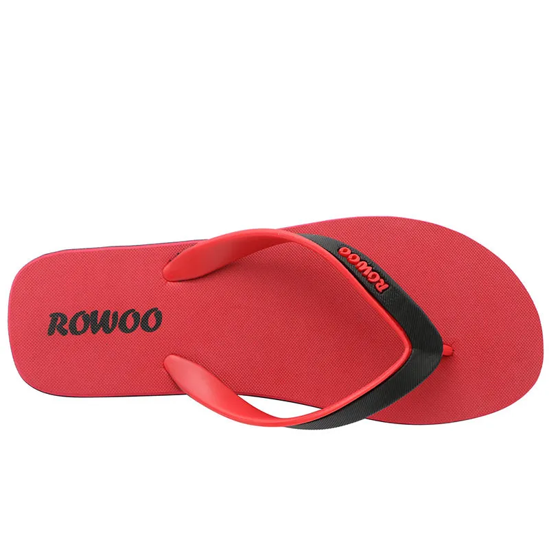 Men's Flip Flops Striped Light Weight Shower Summer Sandals