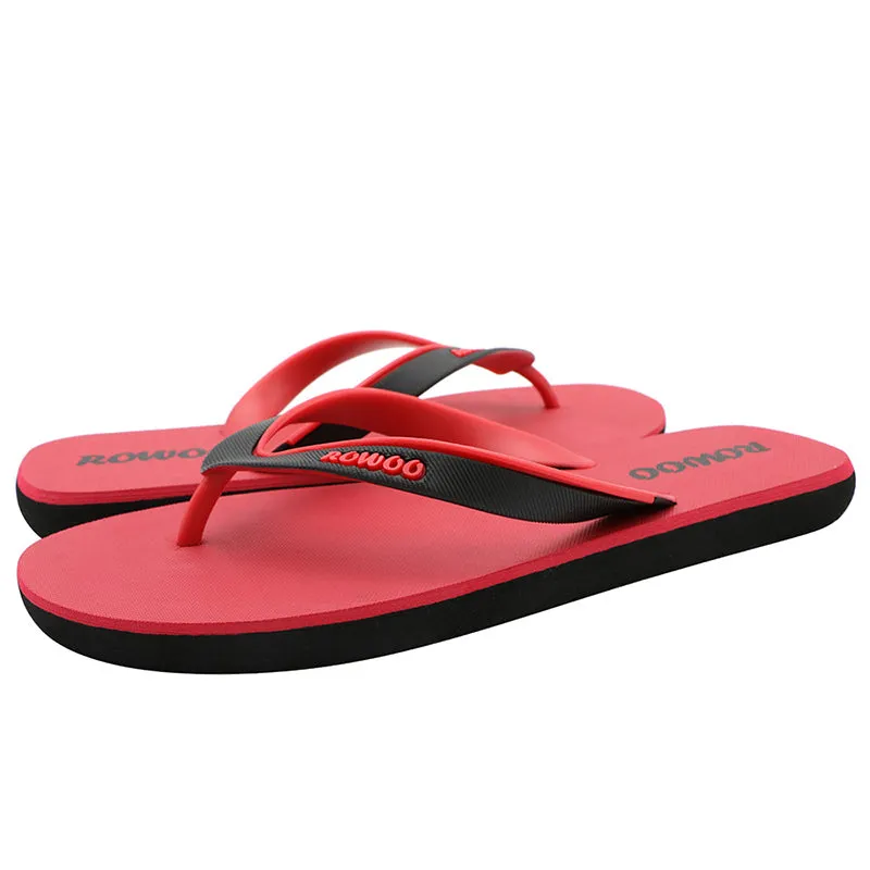 Men's Flip Flops Striped Light Weight Shower Summer Sandals