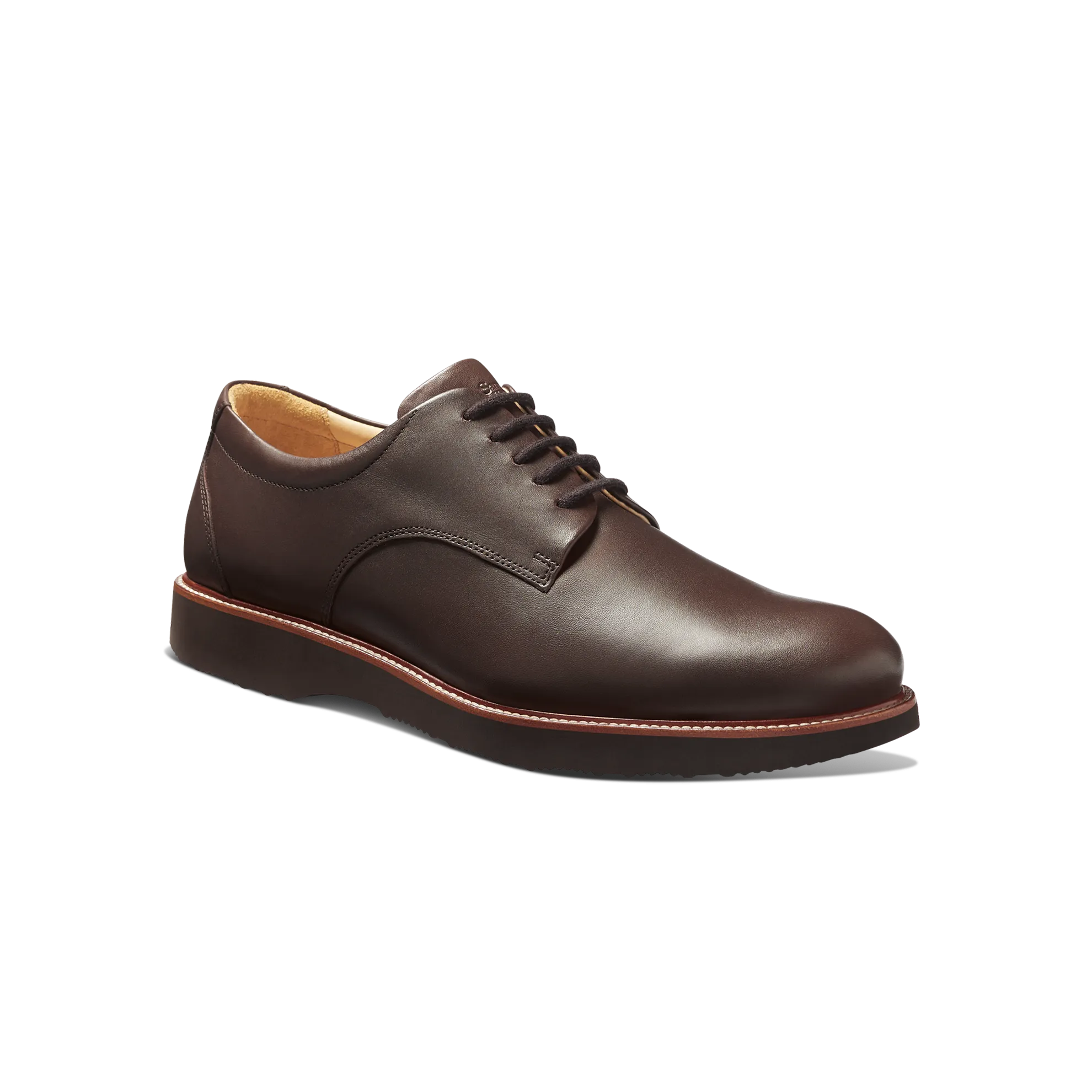 Men's Founder Oxford-Chestnut Leather| Samuel Hubbard Impact-absorbing Supportive Traction