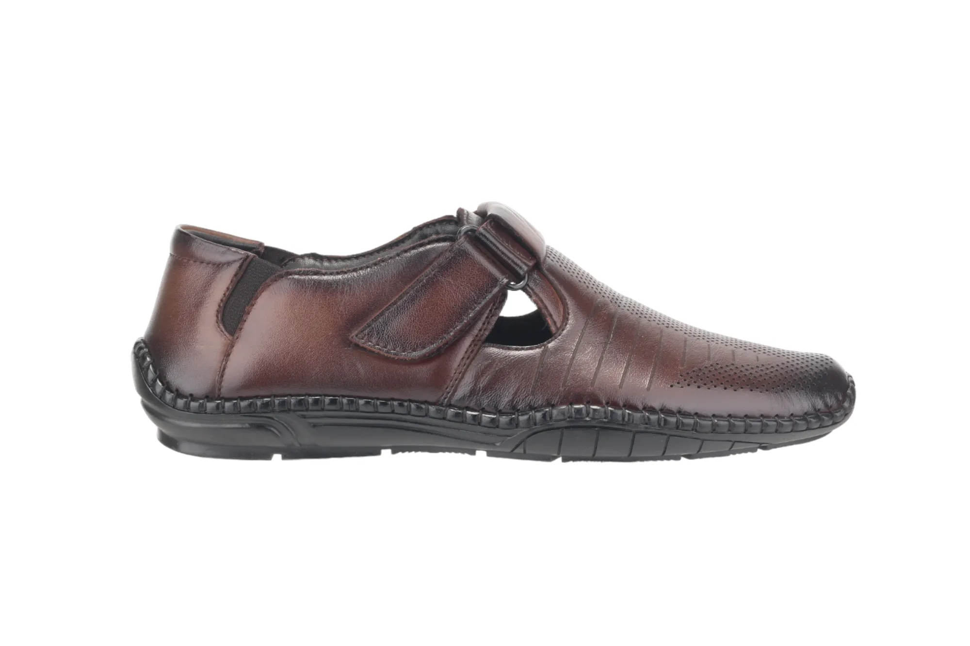 Mens Leather Fisherman Sandal 996546