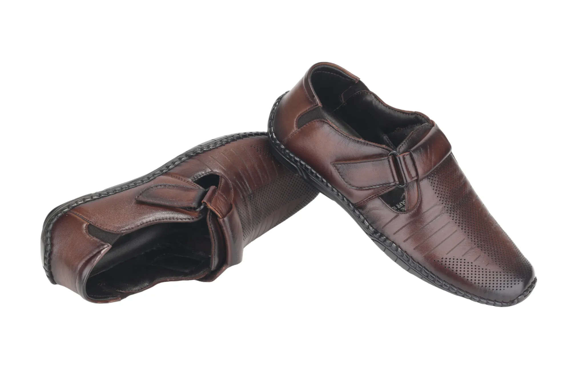 Mens Leather Fisherman Sandal 996546
