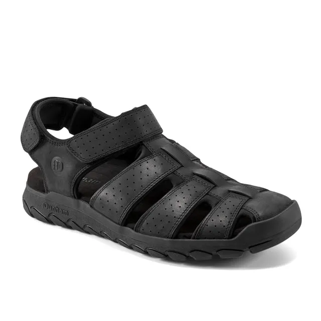 most beach time-saving Men's Norwood Casual Fisherman Sandals-Black | Dunham