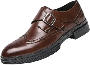 Men's Patent Leather Dress Shoes, Wedding Tuxedo Oxford Business Formal Shoes