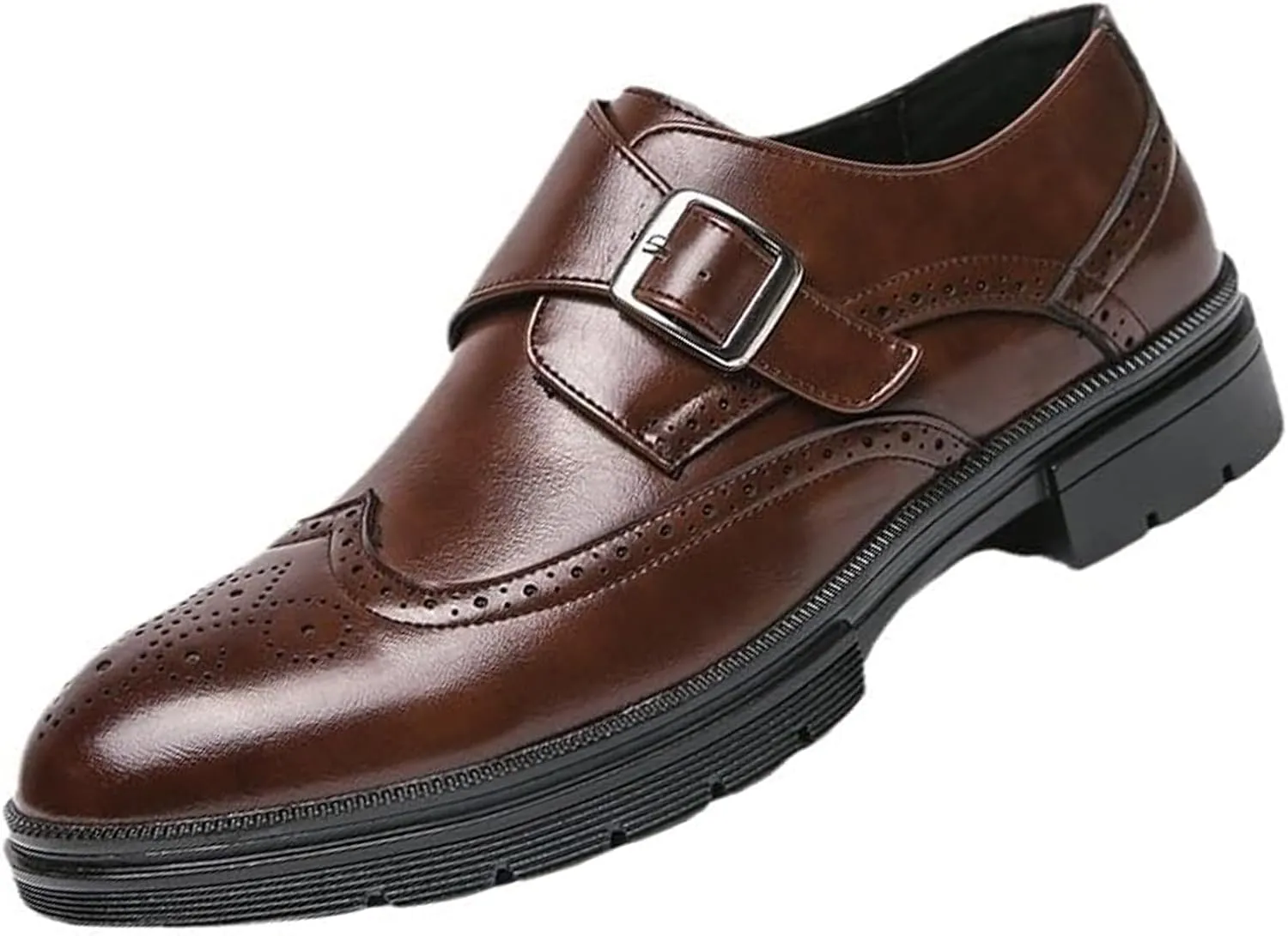 Men's Patent Leather Dress Shoes, Wedding Tuxedo Oxford Business Formal Shoes