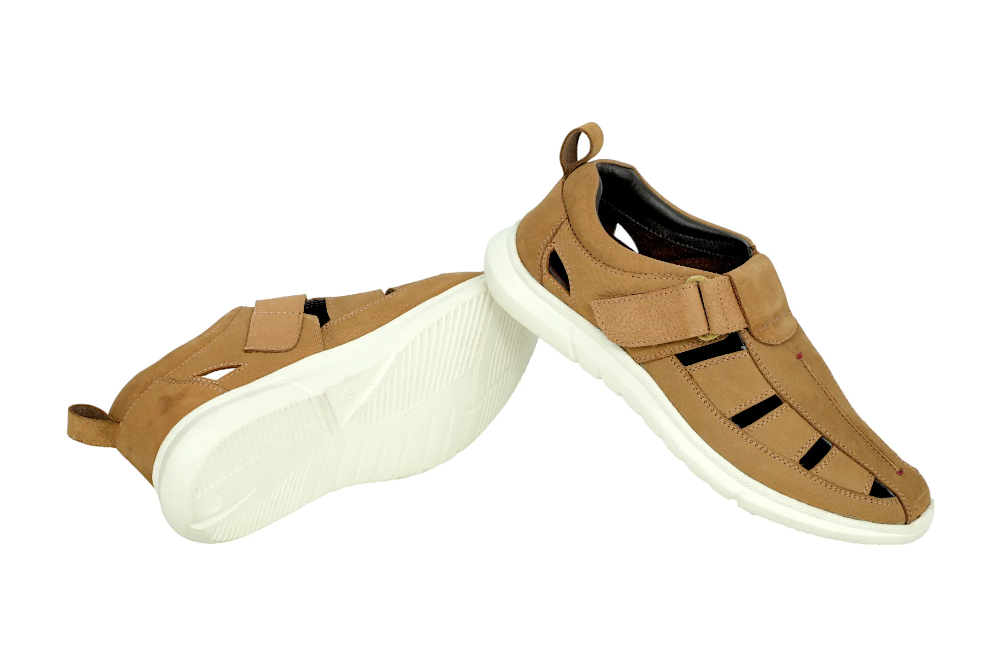 Mens Premium leather fisherman sandal 45863