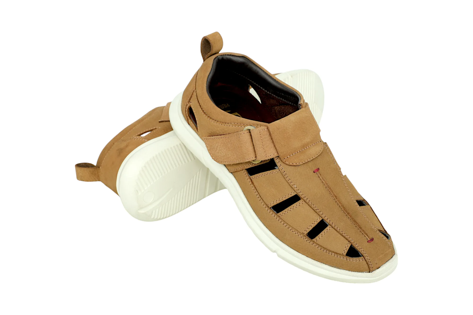 Mens Premium leather fisherman sandal 45863
