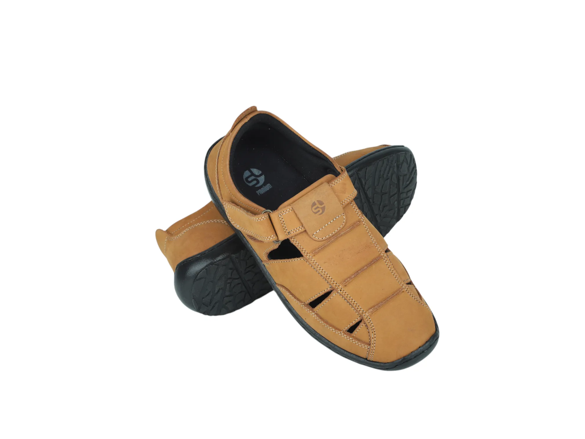 Mens Premium leather fisherman sandal 93232