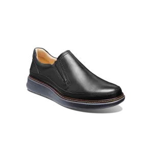 Men's Rafael Hybrid Slip-On-Black Leather | Samuel Hubbard Security wear Men's Rafael Hybrid Slip-On-Black Leather | Samuel Hubbard triathletes' endurance