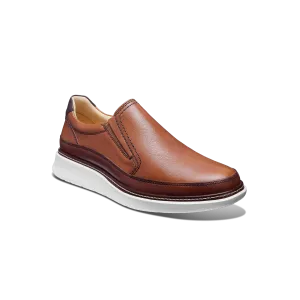 Men's Rafael Hybrid Slip-On-Tan Leather | Samuel Hubbard Impact Dispersing yoga shoes Sporty arch Men's Rafael Hybrid Slip-On-Tan Leather | Samuel Hubbard