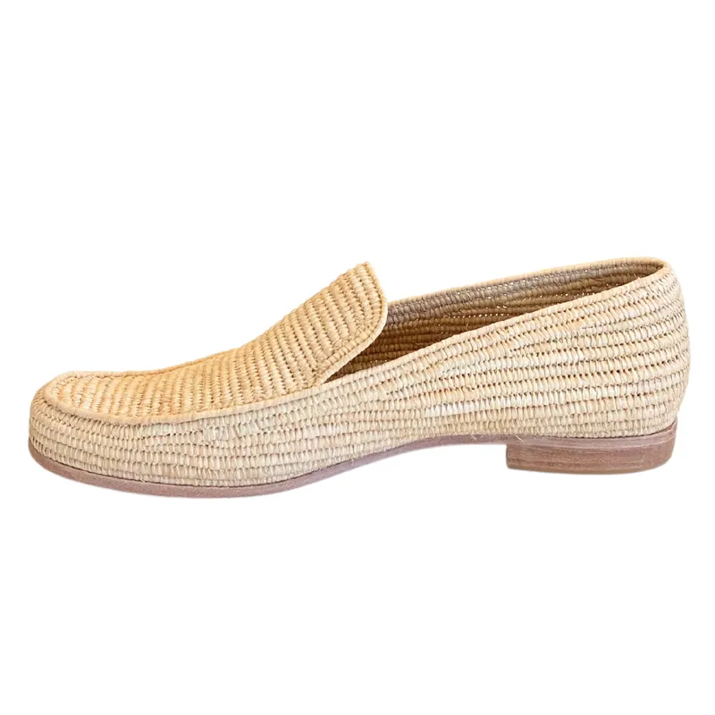 Men's Raffia Loafer (Natural)