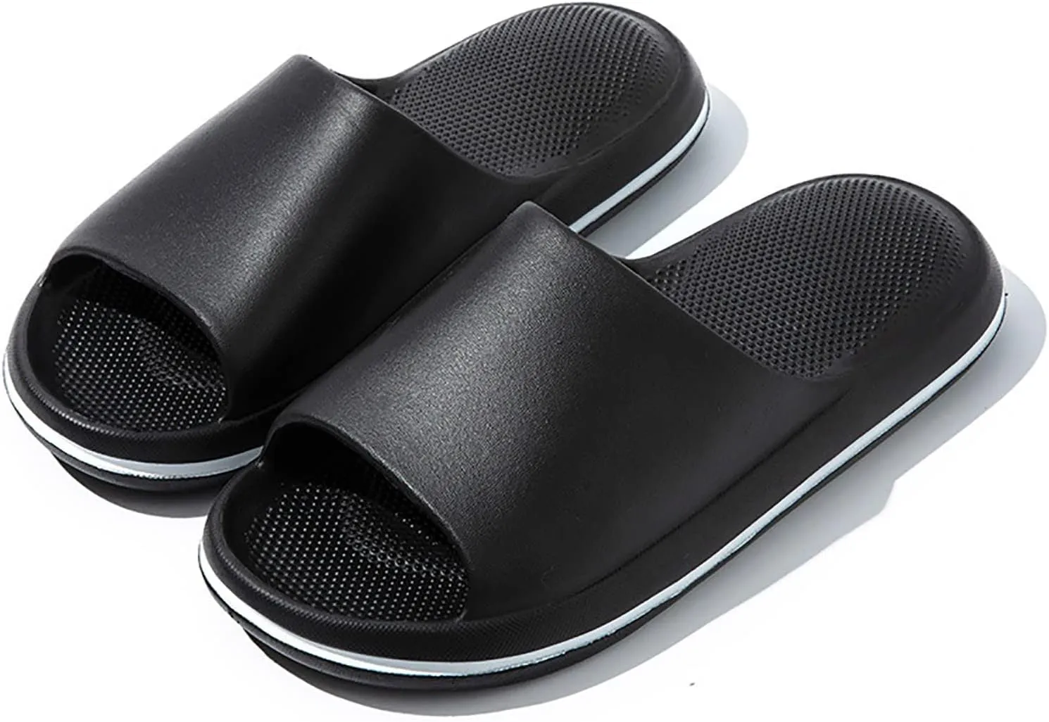 Mens Shower Shoes Slides for Women Bathroom Slippers Men Shower Shoes Women Living Room Beach Travel Slippers