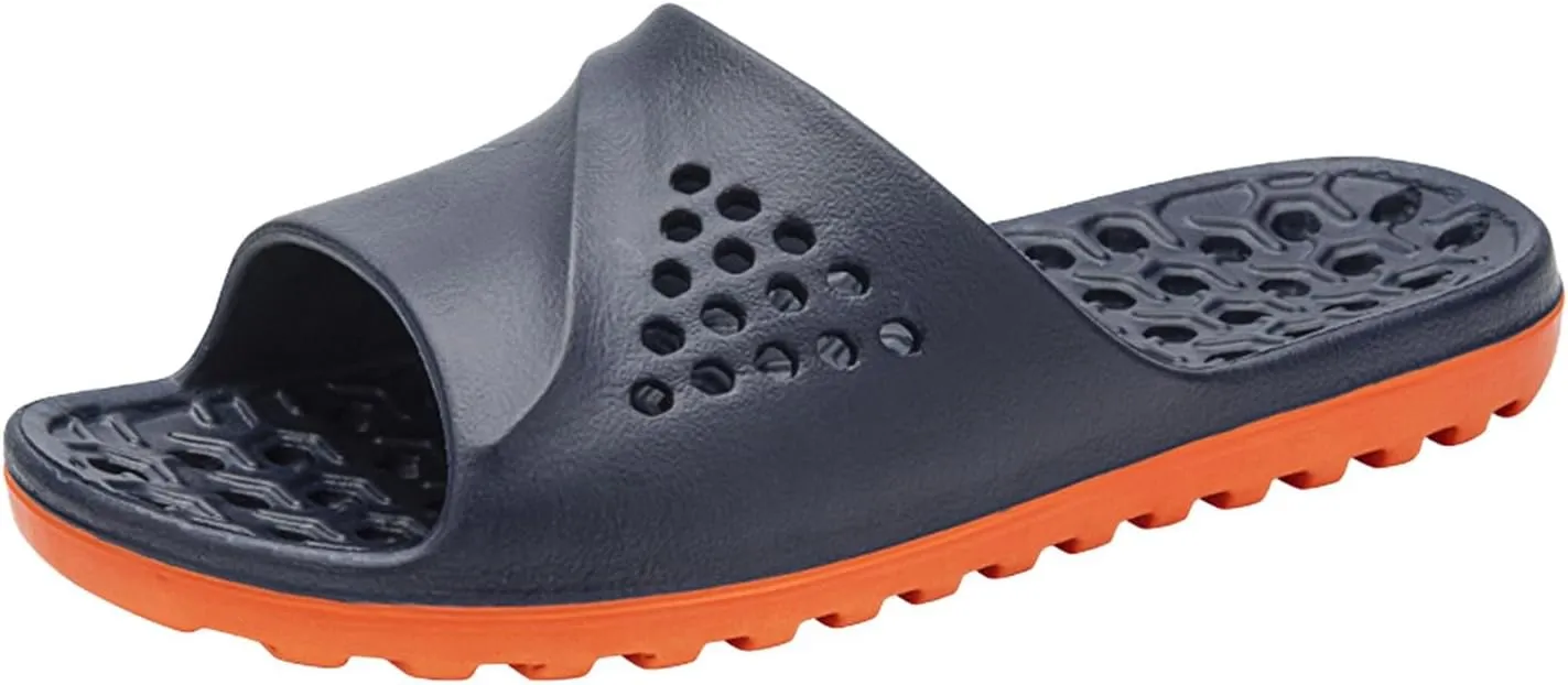 Mens Shower Shoes Slides for Women Mens Slides Shower Shoes Women Ultimate Comfort Living Room Open Toe Slippers