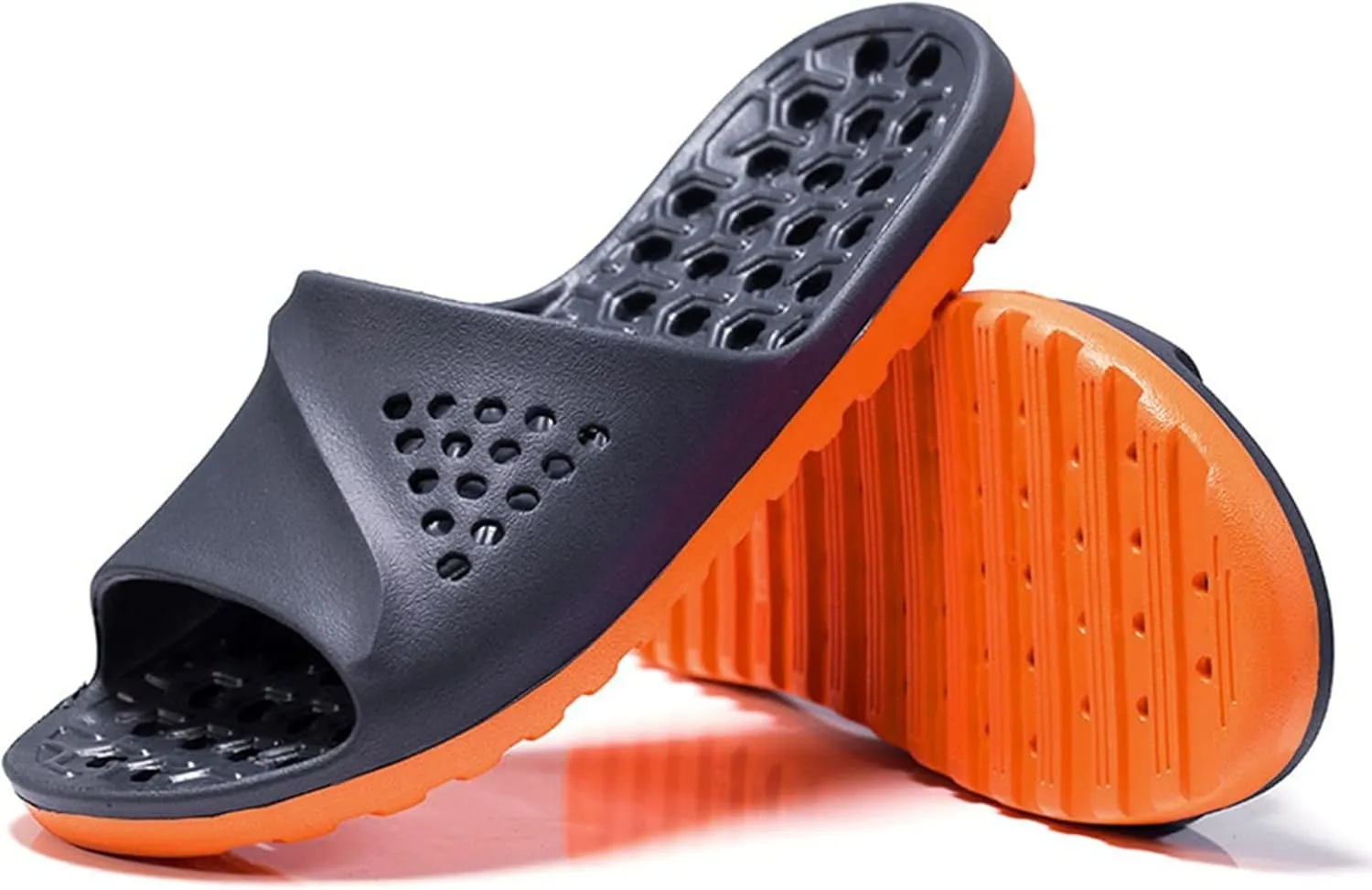 Mens Shower Shoes Slides for Women Mens Slides Shower Shoes Women Ultimate Comfort Living Room Open Toe Slippers