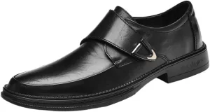 Mens Slip-Ons Loafers Genuine Leather Dress Shoes for Men Comfortable Business Casual Oxfords Penny