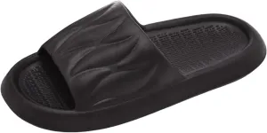 Mens Slippers Womens Slides Cloud Slippers for Men Slides for Women Travel Non Slip Bathroom