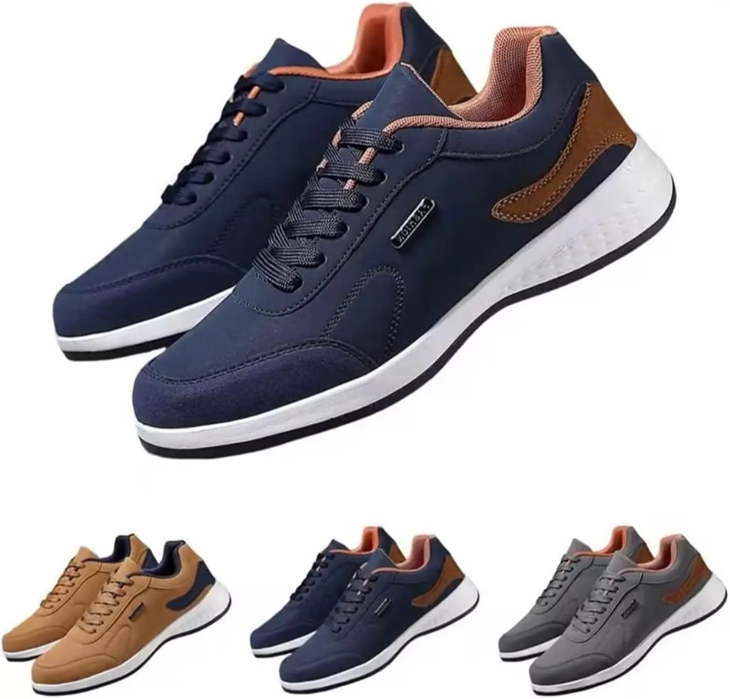 Mens Sneakers Mens Casual Dress Shoes Mules for Women Flats Slip on Non Slip Low Top Casual Black Loafers Women Comfortable Mens Slip On Sneakers