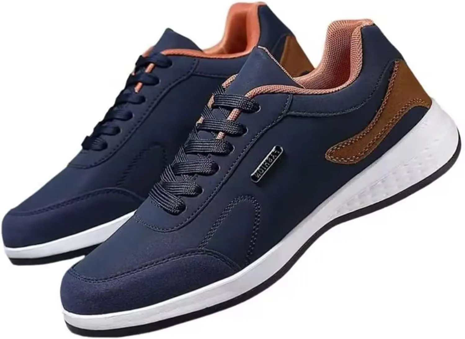 Mens Sneakers Mens Casual Dress Shoes Mules for Women Flats Slip on Non Slip Low Top Casual Black Loafers Women Comfortable Mens Slip On Sneakers