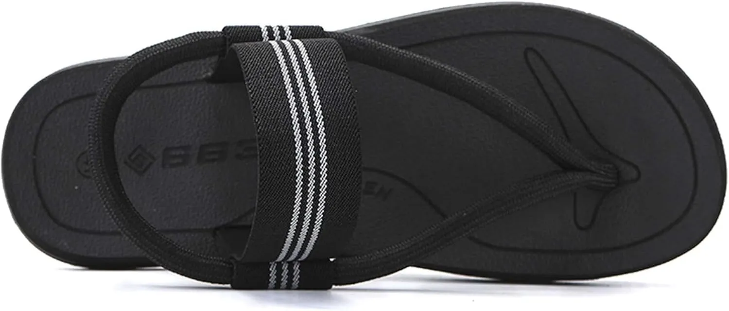 Men's summer sandals slippers beach shoes anti slip wear-resistant casual trend soft comfortable dry breathable