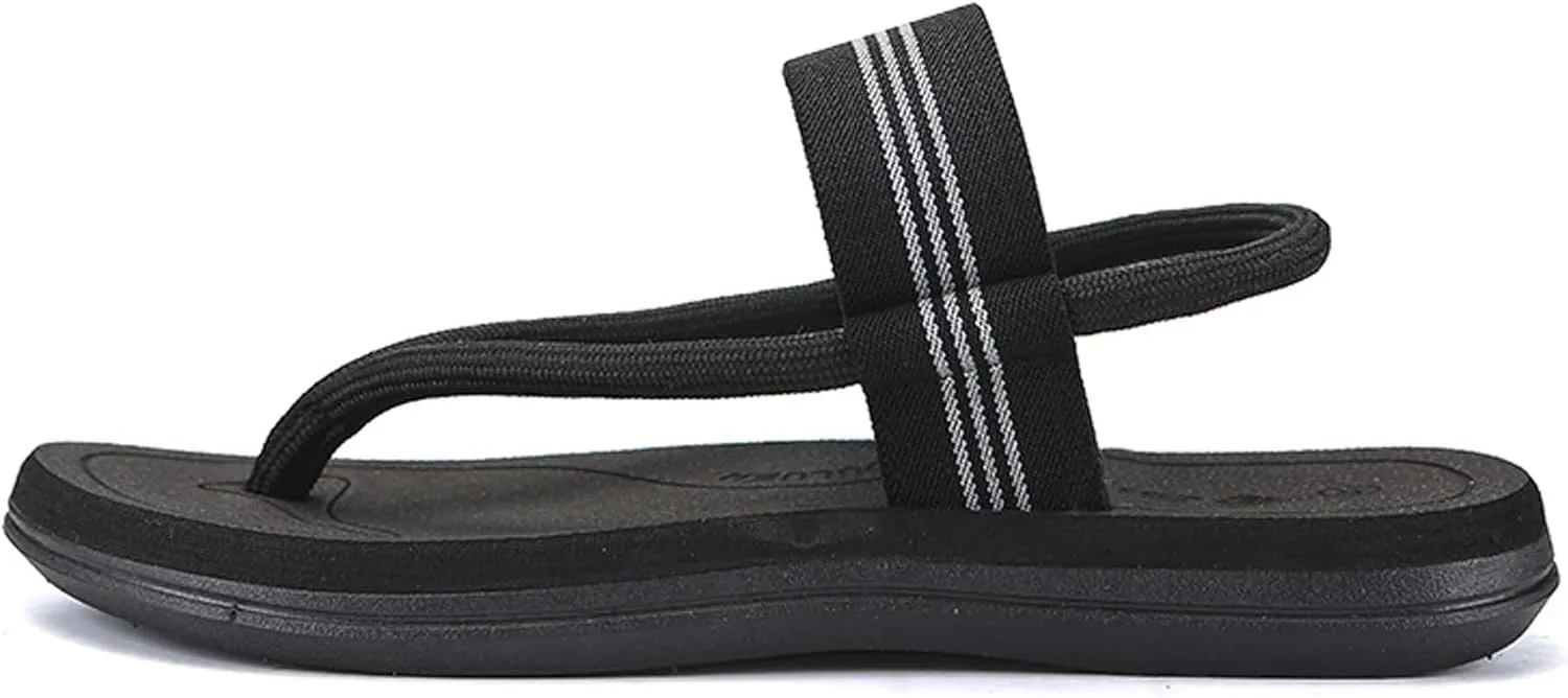 Men's summer sandals slippers beach shoes anti slip wear-resistant casual trend soft comfortable dry breathable