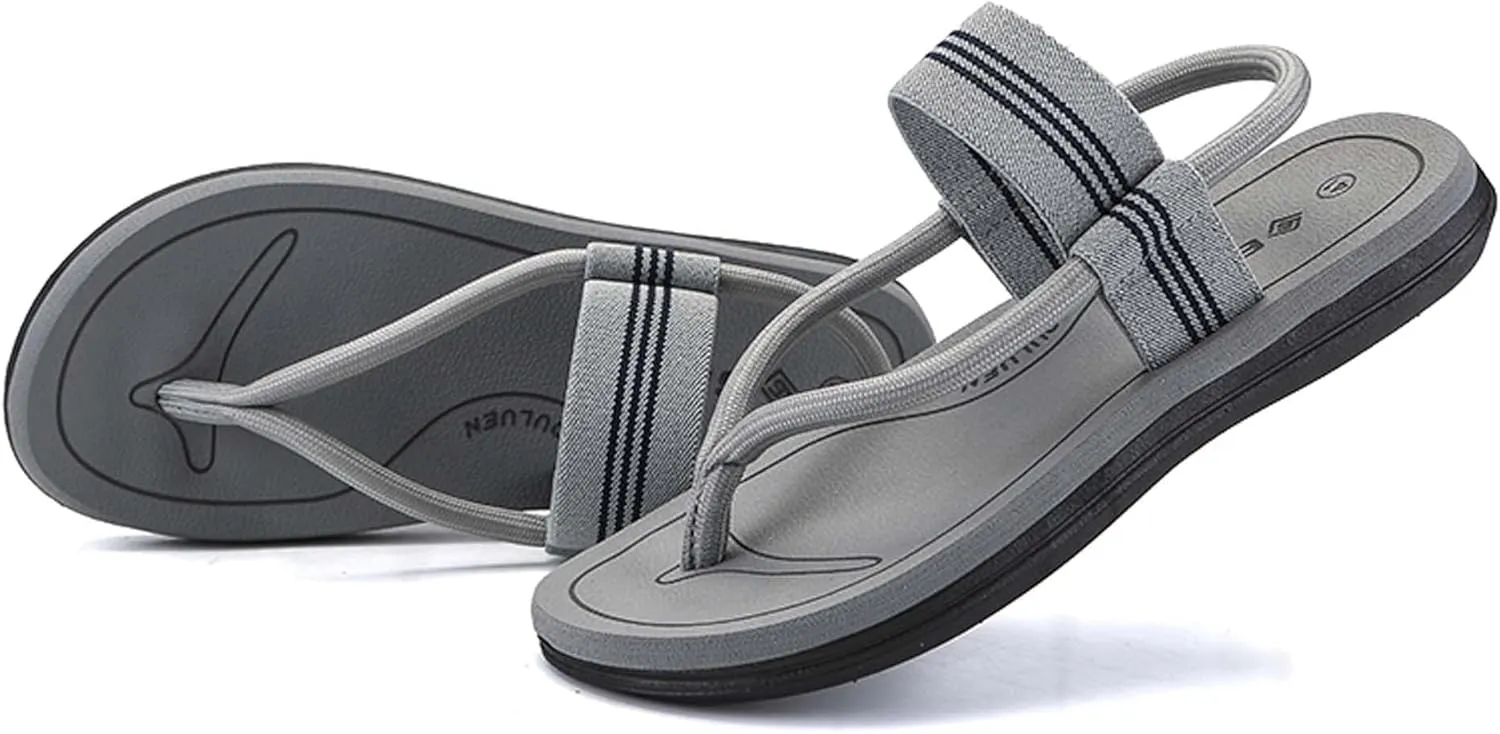 Men's summer sandals slippers beach shoes anti slip wear-resistant casual trend soft comfortable dry breathable