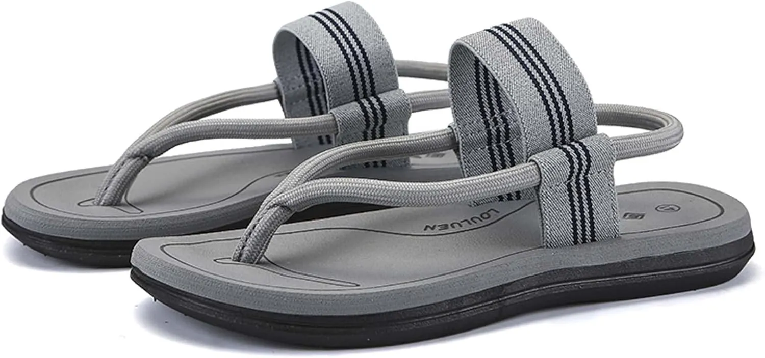 Men's summer sandals slippers beach shoes anti slip wear-resistant casual trend soft comfortable dry breathable