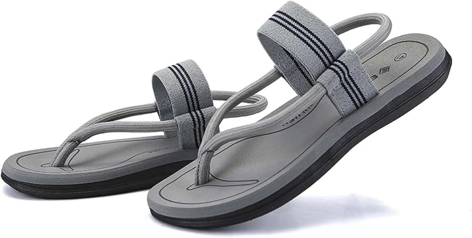 Men's summer sandals slippers beach shoes anti slip wear-resistant casual trend soft comfortable dry breathable