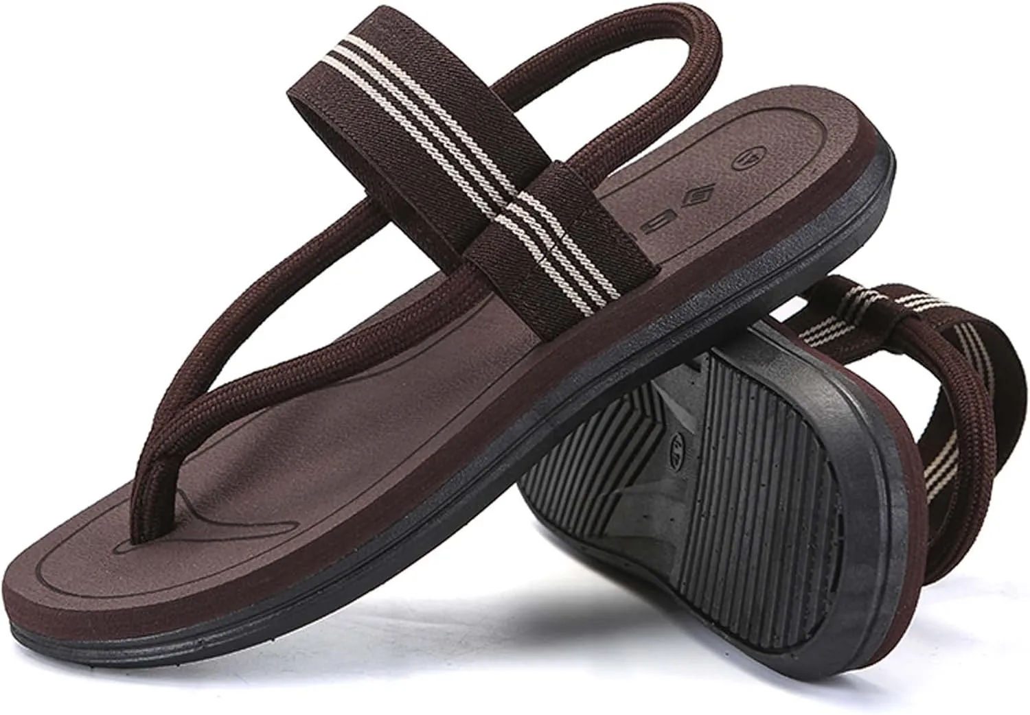 Men's summer sandals slippers beach shoes anti slip wear-resistant casual trend soft comfortable dry breathable