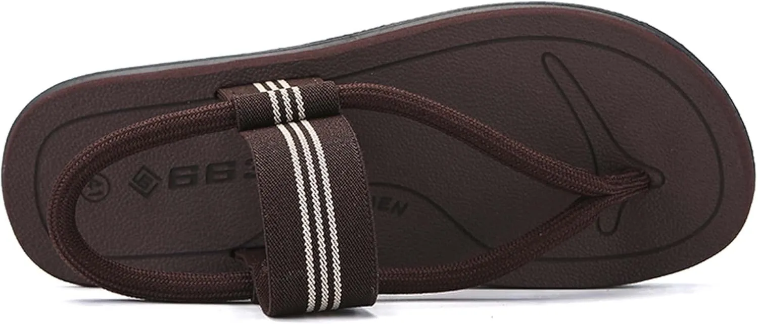 Men's summer sandals slippers beach shoes anti slip wear-resistant casual trend soft comfortable dry breathable