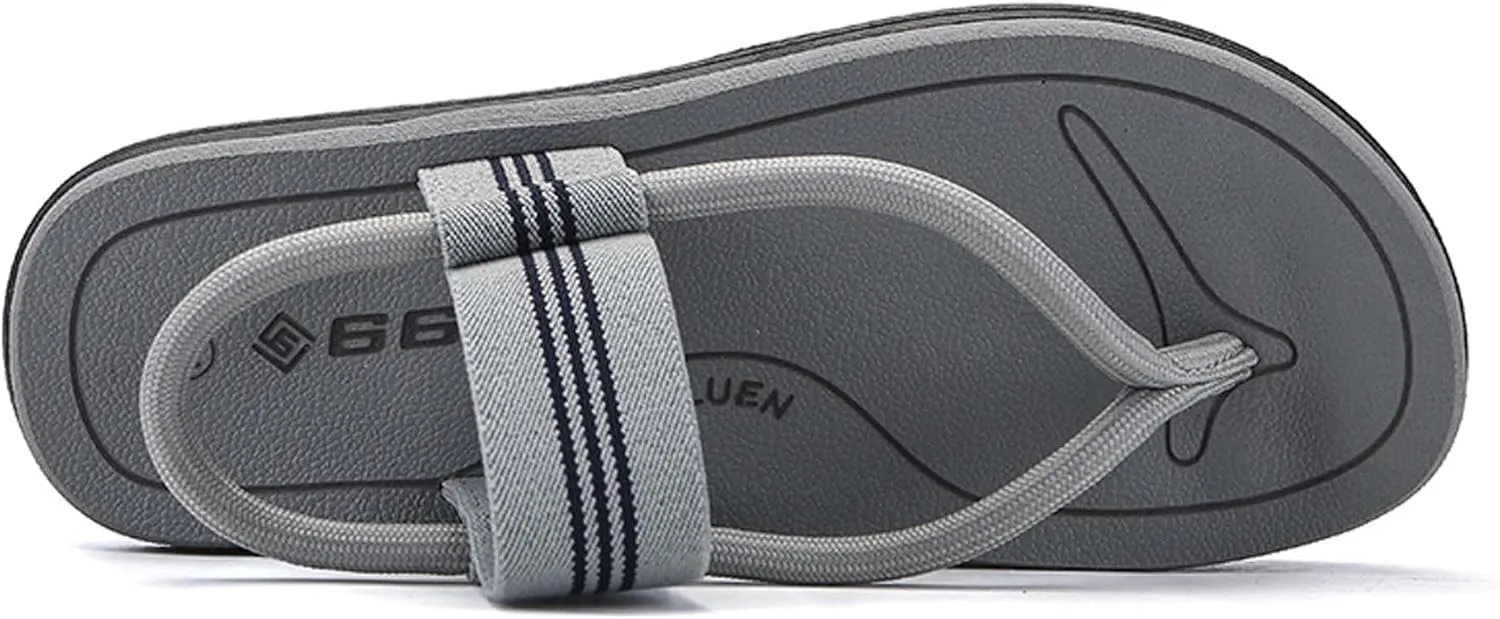 Men's summer sandals slippers beach shoes anti slip wear-resistant casual trend soft comfortable dry breathable