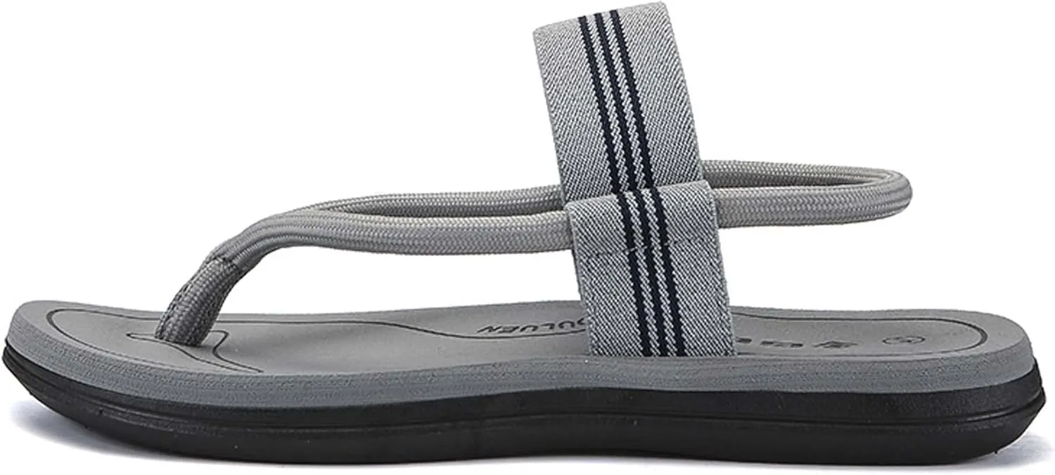 Men's summer sandals slippers beach shoes anti slip wear-resistant casual trend soft comfortable dry breathable
