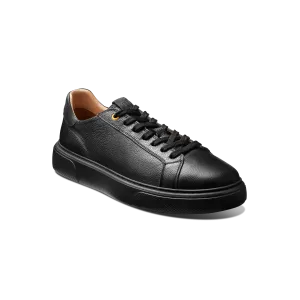 MEN'S SUNSET SNEAKER 2.0-Black Leather on Black Sole | Samuel Hubbard Inventory management Casual grip Breathable Perforated Details MEN'S SUNSET SNEAKER 2.0-Black Leather on Black Sole | Samuel Hubbard