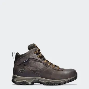 Men's Timberland Mt. Maddsen Mid Waterproof Hiking Boots Brown