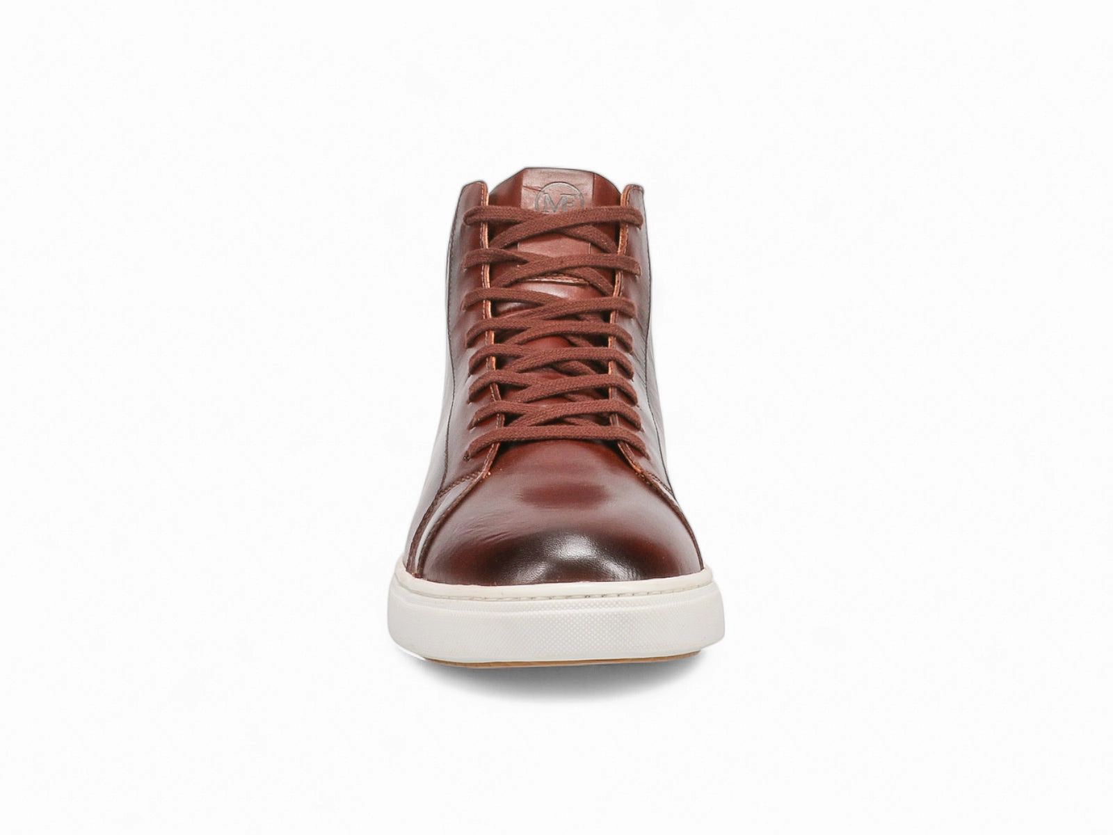 Michael Ellis Bennett High-Top Sneaker Tobacco light texture