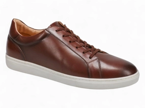 Michael Ellis Brenden Lace-Up Sneaker Tobacco No Fuss Fit Michael Ellis Brenden Lace-Up Sneaker Tobacco Minimalist Night Hike