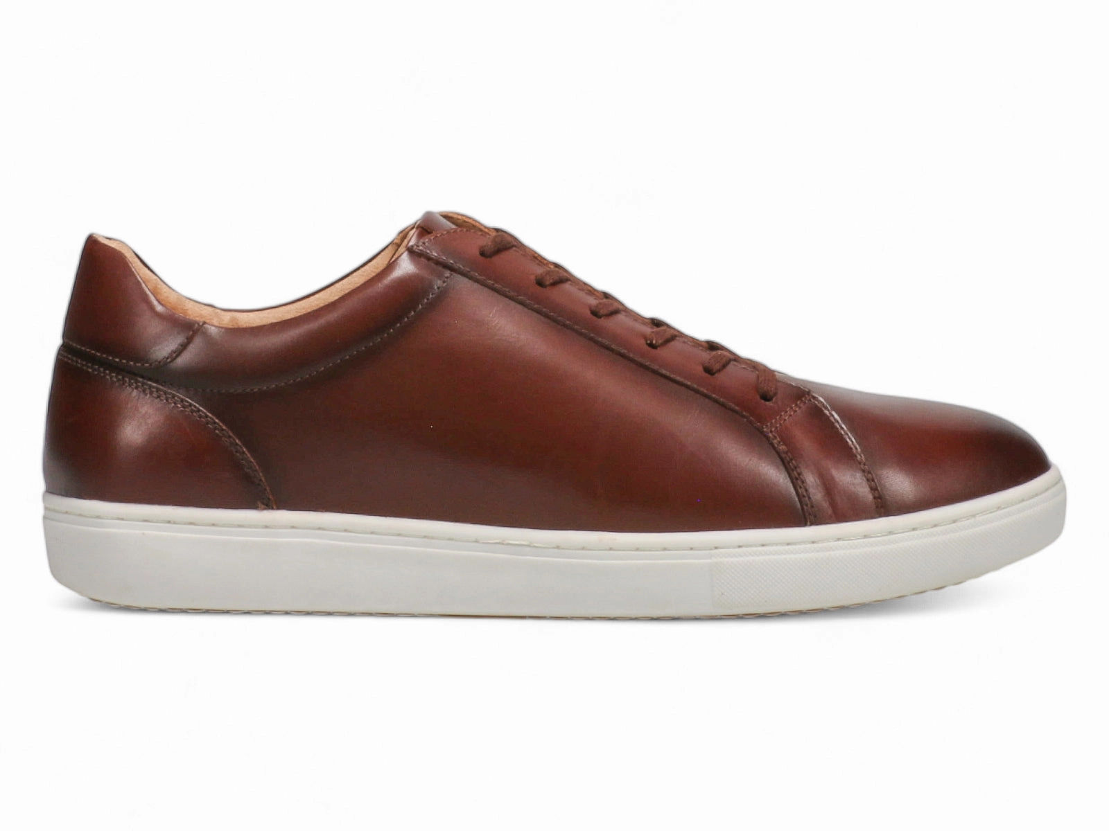 Michael Ellis Brenden Lace-Up Sneaker Tobacco City Light Family Run