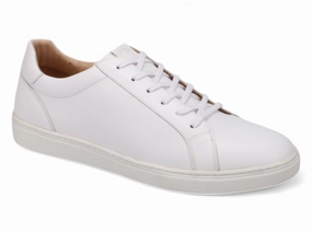 Michael Ellis Brenden Lace-Up Sneaker White Balanced weight Desert Jog No Pressure Fit Michael Ellis Brenden Lace-Up Sneaker White