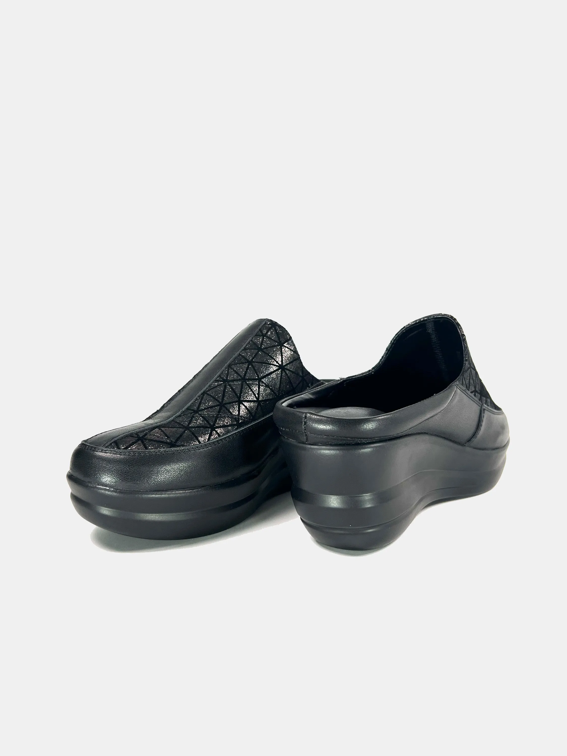 Michelle Morgan 19009-B1 Women's Mule Shoes