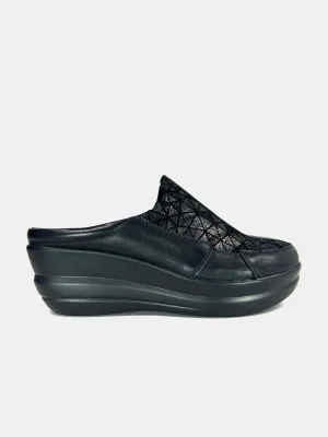 Michelle Morgan 19009-B1 Women's Mule Shoes