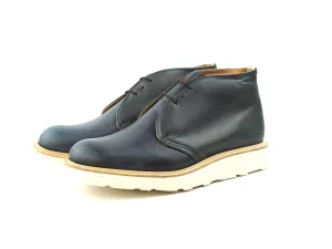 Mike Chukka Boots - Navy Chromexel Calf