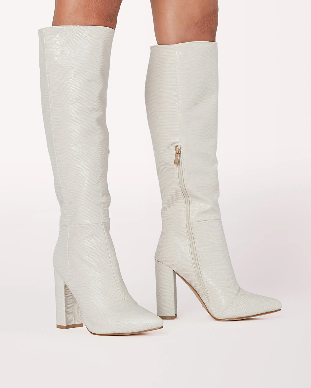 Closed Toe Design MILLA - IVORY SCALE